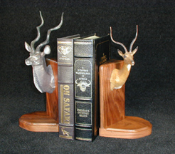 Plains Game Pair Bronze Sculpture