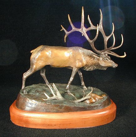 Survived Another Season Bronze Sculpture